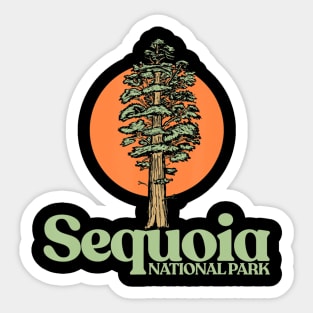 Sequoia National Park General Sherman Tree Graphic Sticker